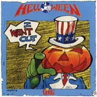 I Want Out - Live cd cover